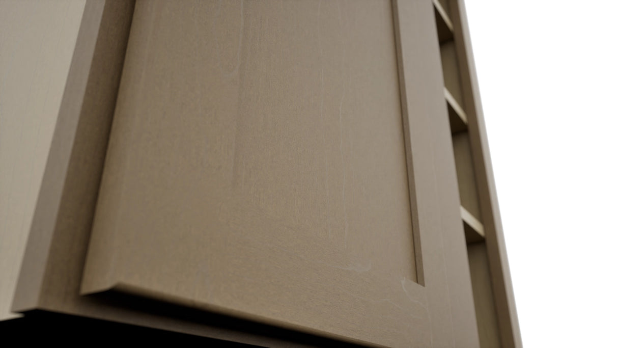 Fabuwood Galaxy Truffle WBC3036 Wall Corner Blind Cabinet, Detail View