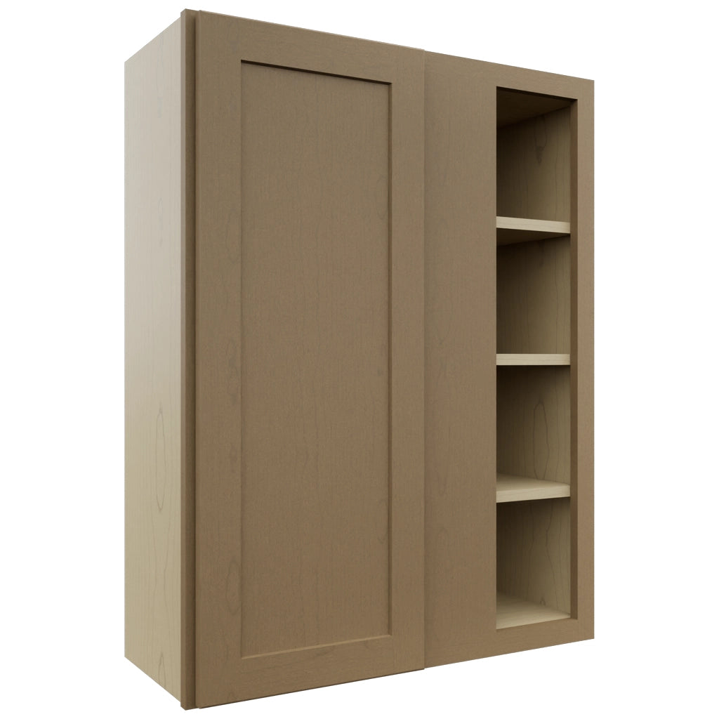 Fabuwood Galaxy Truffle WBC3039 Wall Corner Blind Cabinet, Front View