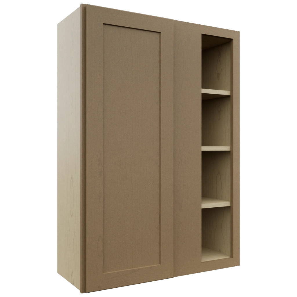 Fabuwood Galaxy Truffle WBC3042 Wall Corner Blind Cabinet, Front View