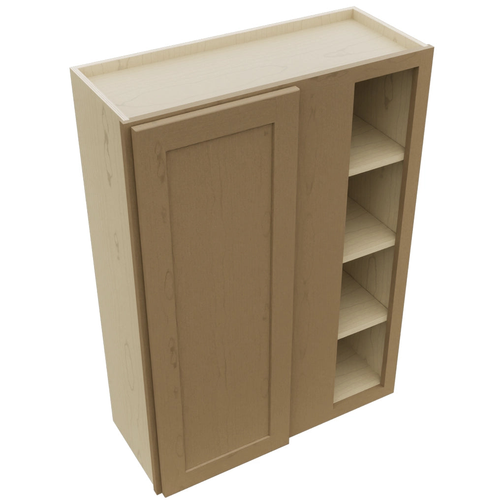Fabuwood Galaxy Truffle WBC3042 Wall Corner Blind Cabinet, Top View
