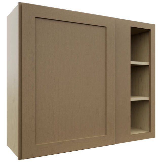 Fabuwood Galaxy Truffle WBC3630 Wall Corner Blind Cabinet, Front View