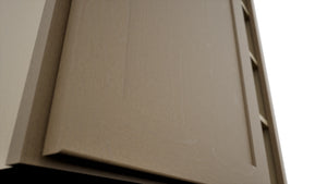 Fabuwood Galaxy Truffle WBC3642 Wall Corner Blind Cabinet, Detail View