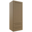 Fabuwood Galaxy Truffle WD1848 Wall Drawer Cabinet, Front View