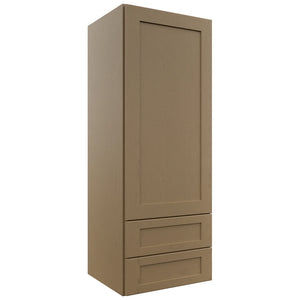 Fabuwood Galaxy Truffle WD1848 Wall Drawer Cabinet, Front View