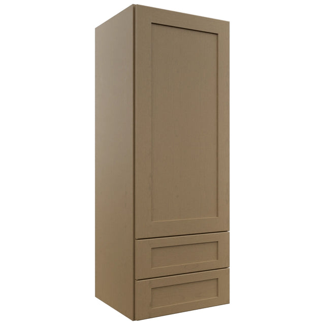 Fabuwood Galaxy Truffle WD1848 Wall Drawer Cabinet, Front View