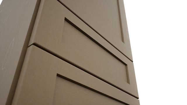 Fabuwood Galaxy Truffle WD1848 Wall Drawer Cabinet, Detail View