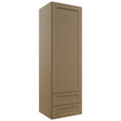 Fabuwood Galaxy Truffle WD1857 Wall Drawer Cabinet, Front View
