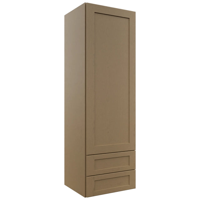 Fabuwood Galaxy Truffle WD1857 Wall Drawer Cabinet, Front View