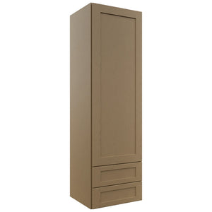 Fabuwood Galaxy Truffle WD1860 Wall Drawer Cabinet, Front View