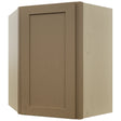 Fabuwood Galaxy Truffle WDC2430 Wall Corner Diagonal Cabinet, Front View