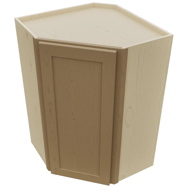 Fabuwood Galaxy Truffle WDC2436 Wall Corner Diagonal Cabinet, Top View