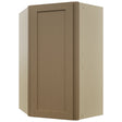 Fabuwood Galaxy Truffle WDC2439 Wall Corner Diagonal Cabinet, Front View
