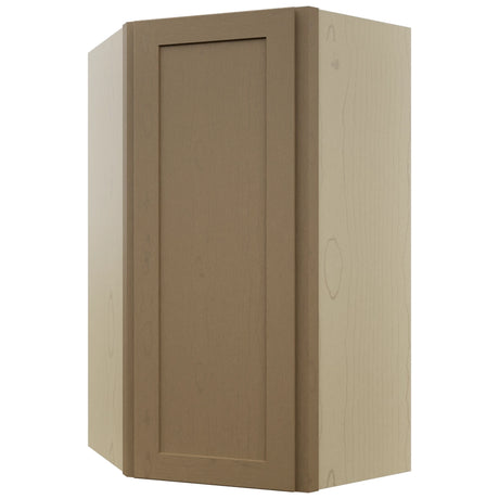 Fabuwood Galaxy Truffle WDC2442 Wall Corner Diagonal Cabinet, Front View
