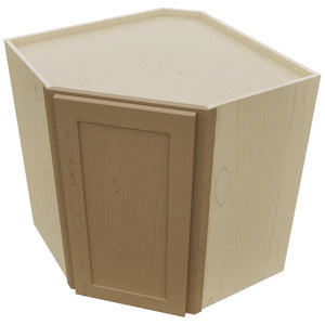 Fabuwood Galaxy Truffle WDC2730 Wall Corner Diagonal Cabinet, Top View