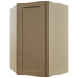 Fabuwood Galaxy Truffle WDC2739 Wall Corner Diagonal Cabinet, Front View