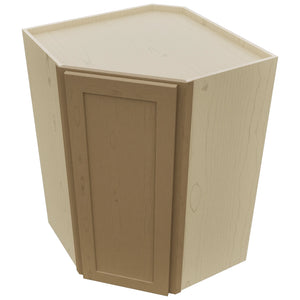 Fabuwood Galaxy Truffle WDC2739 Wall Corner Diagonal Cabinet, Top View