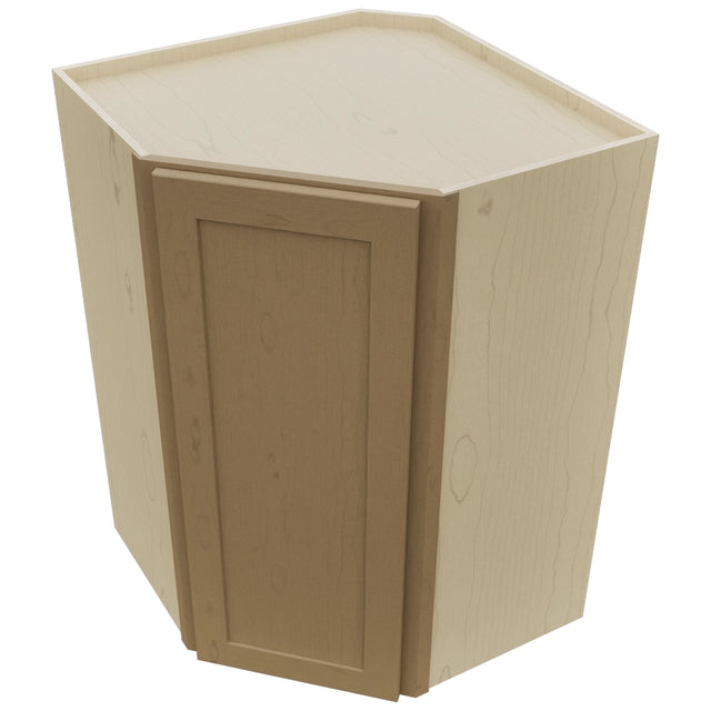 Fabuwood Galaxy Truffle WDC2739 Wall Corner Diagonal Cabinet, Top View