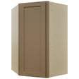 Fabuwood Galaxy Truffle WDC2742 Wall Corner Diagonal Cabinet, Front View