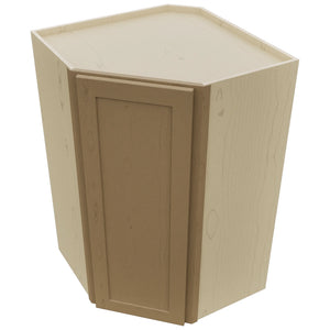 Fabuwood Galaxy Truffle WDC2742 Wall Corner Diagonal Cabinet, Top View
