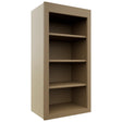 Fabuwood Galaxy Truffle WOS1836 Wall Open Shelf, Front View