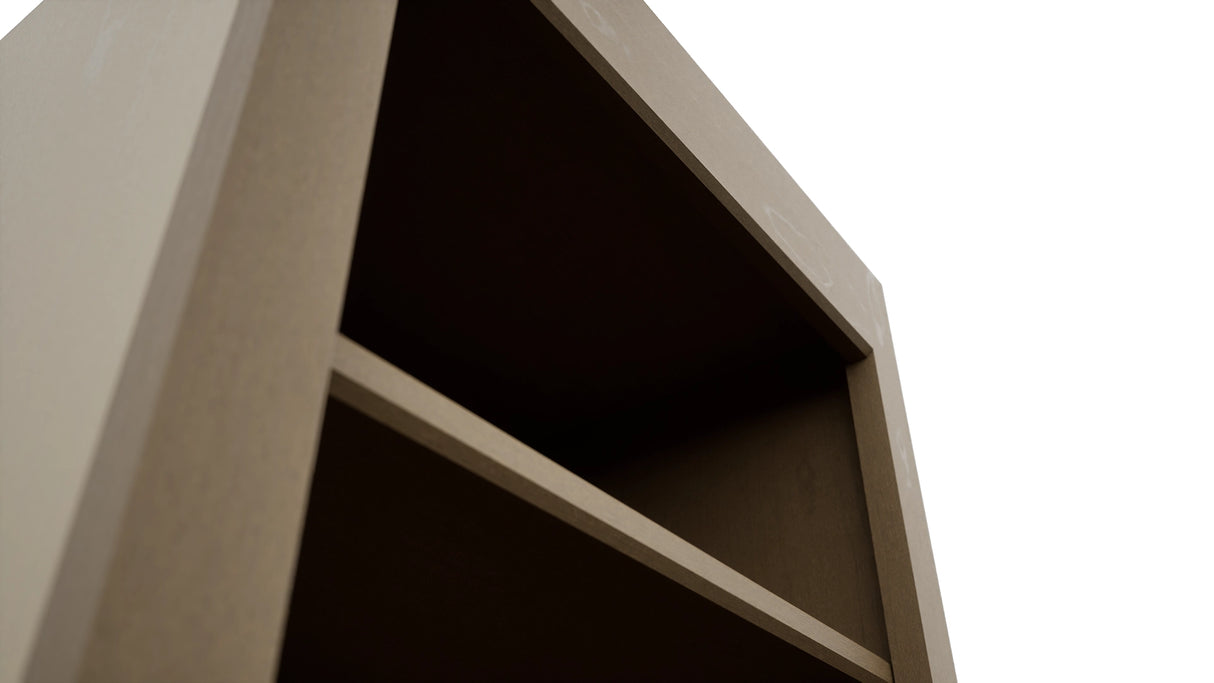Fabuwood Galaxy Truffle WOS1839 Wall Open Shelf, Detail View