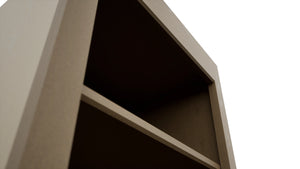 Fabuwood Galaxy Truffle WOS1842 Wall Open Shelf, Detail View