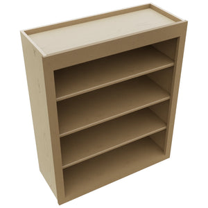 Fabuwood Galaxy Truffle WOS3036 Wall Open Shelf, Top View