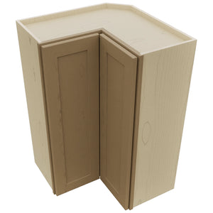 Fabuwood Galaxy Truffle WPC2436 Wall Corner Pie Cabinet, Top View