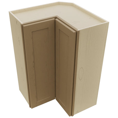 Fabuwood Galaxy Truffle WPC2436 Wall Corner Pie Cabinet, Top View