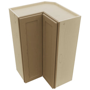 Fabuwood Galaxy Truffle WPC2439 Wall Corner Pie Cabinet, Top View