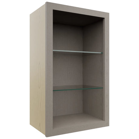 Fabuwood Horizon NDW1830 Wall Standard No Door Cabinet, Front View