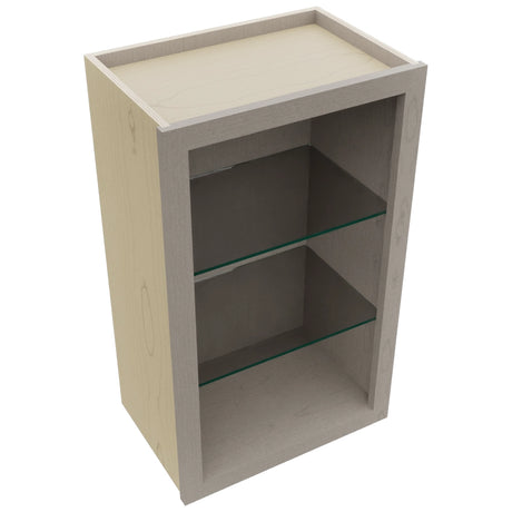 Fabuwood Horizon NDW1830 Wall Standard No Door Cabinet, Top View
