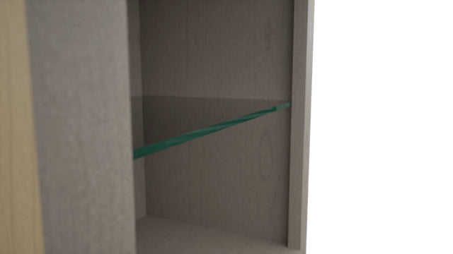 Fabuwood Horizon NDW1830 Wall Standard No Door Cabinet, Detail View