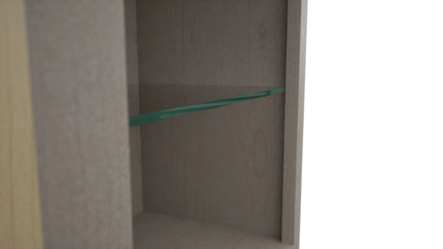 Fabuwood Horizon NDW1842 Wall Standard No Door Cabinet, Detail View