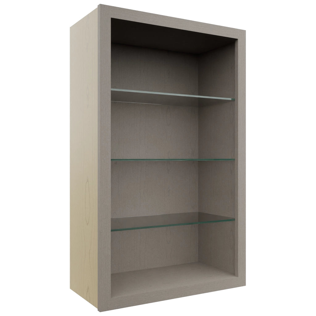 Fabuwood Horizon NDW2439 Wall Standard No Door Cabinet, Front View