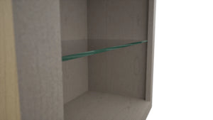 Fabuwood Horizon NDW2442 Wall Standard No Door Cabinet, Detail View