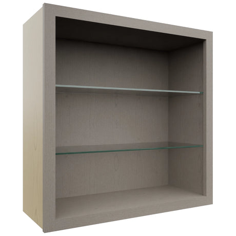 Fabuwood Horizon NDW3030 Wall Standard No Door Cabinet, Front View