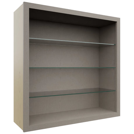 Fabuwood Horizon NDW3636 Wall Standard No Door Cabinet, Front View