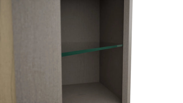 Fabuwood Horizon NDWDC2430 Wall Corner Diagonal No Door Cabinet, Detail View