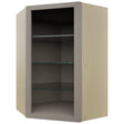 Fabuwood Horizon NDWDC2436 Wall Corner Diagonal No Door Cabinet, Front View