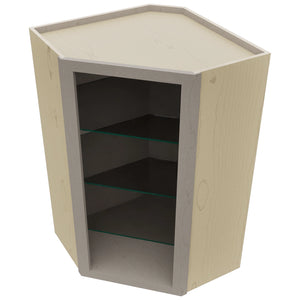 Fabuwood Horizon NDWDC2439 Wall Corner Diagonal No Door Cabinet, Top View