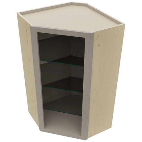 Fabuwood Horizon NDWDC2442 Wall Corner Diagonal No Door Cabinet, Top View