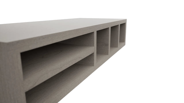 Fabuwood Horizon WO306 Wall Organizer Rack, Detail View