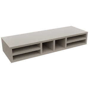 Fabuwood Horizon WO366 Wall Organizer Rack, Front View