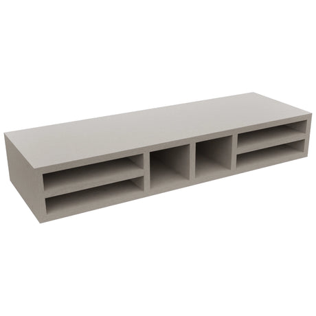 Fabuwood Horizon WO366 Wall Organizer Rack, Front View