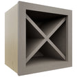 Fabuwood Horizon WR15X15 Wall Wine Rack, Front View