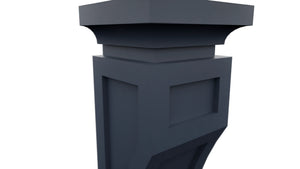Fabuwood Indigo CML Corbel, Detail View