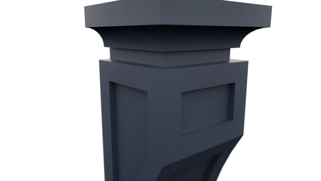 Fabuwood Indigo CML Corbel, Detail View