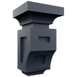Fabuwood Indigo CMS Corbel, Front View