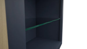 Fabuwood Indigo NDW2430 Wall Standard No Door Cabinet, Detail View